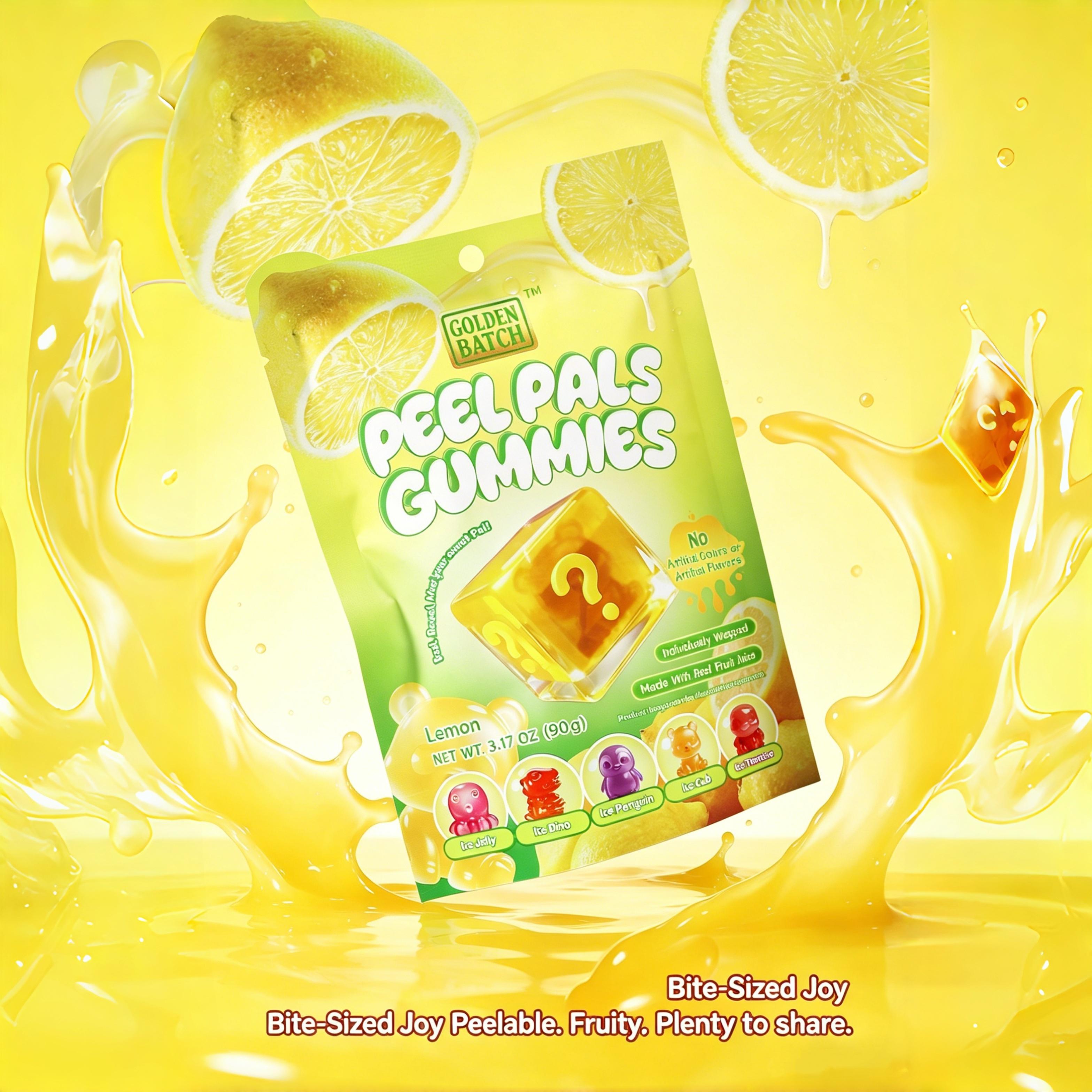 Peel Pals Gummies - Lemon Box – Golden Batch