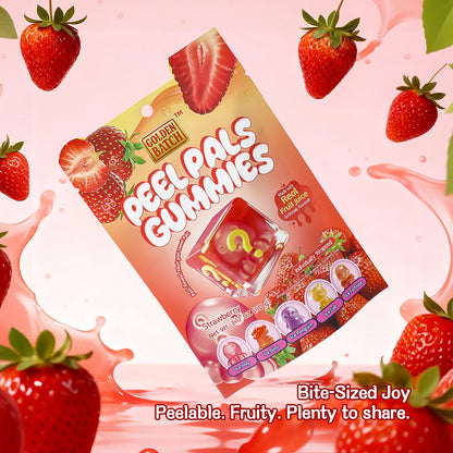 Peel Pals Gummies - Strawberry