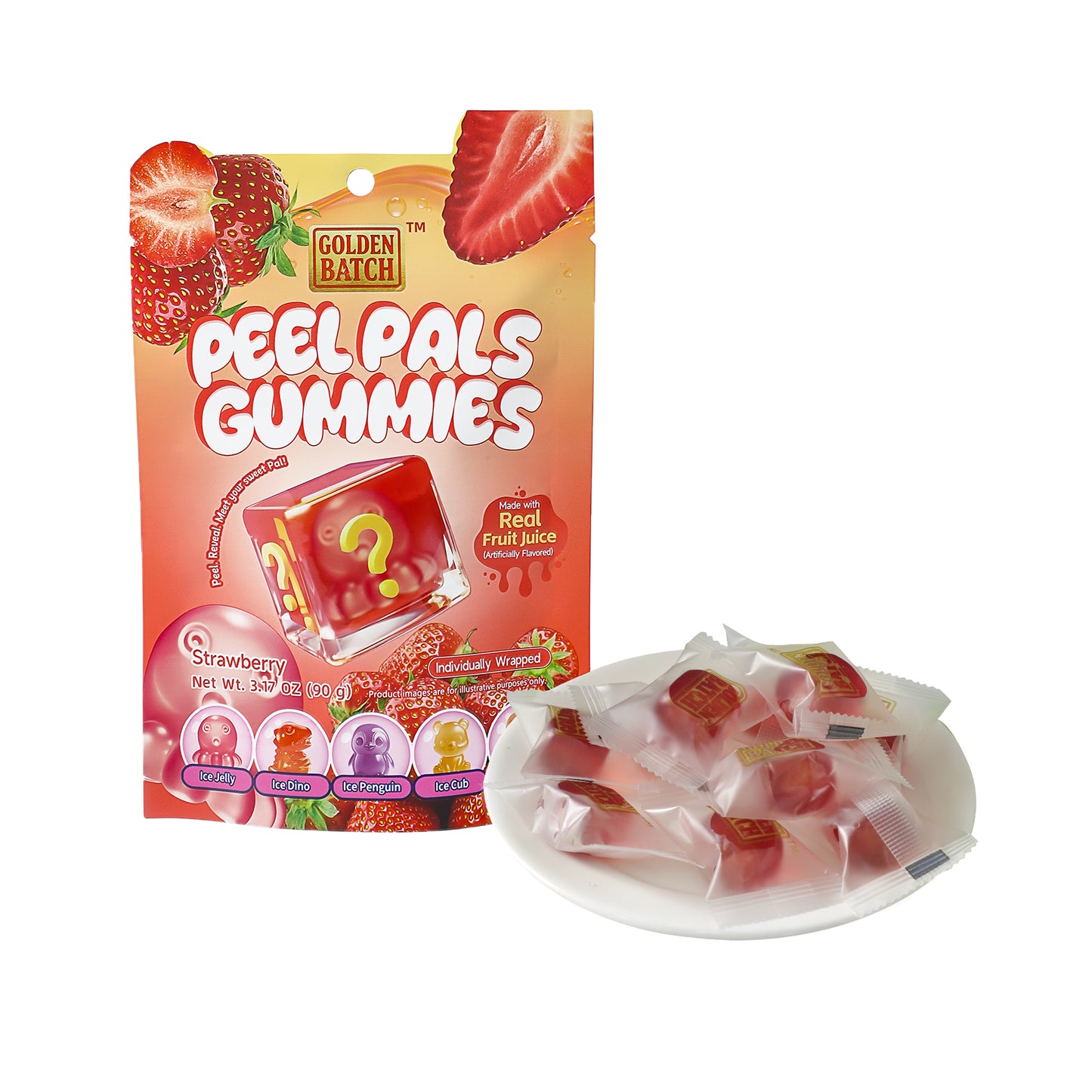 Peel Pals Gummies - Strawberry