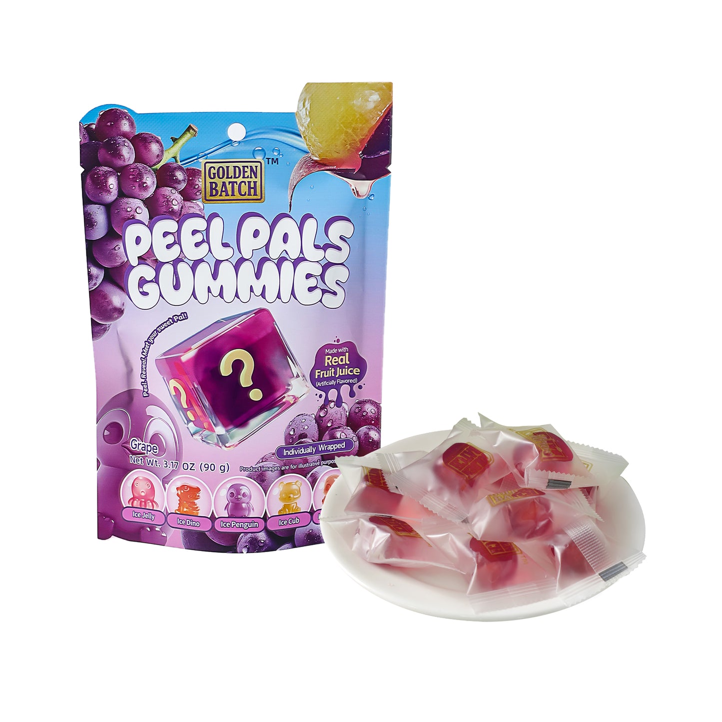 Peel Pals Gummies - Grape
