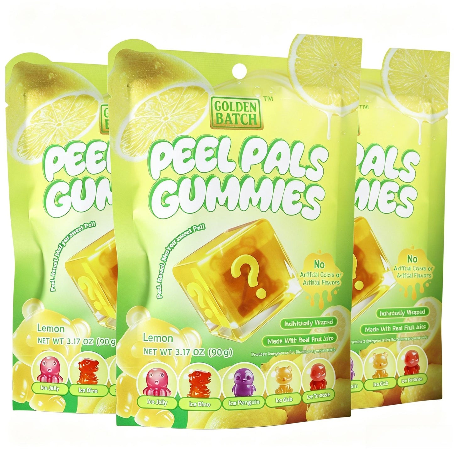 Peel Pals Gummies - Lemon Box